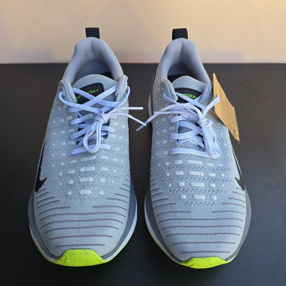 Nike ReactX Infinity Run 4 Mens 11.5 Wolf Grey Black Platinum DR2665-002
